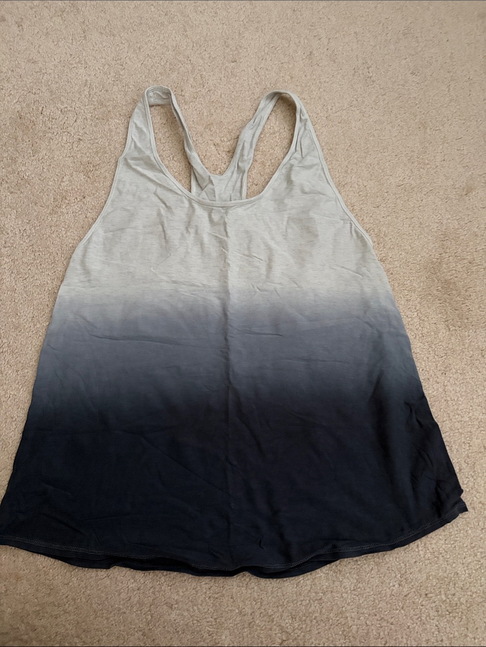 Lululemon ombré tank top